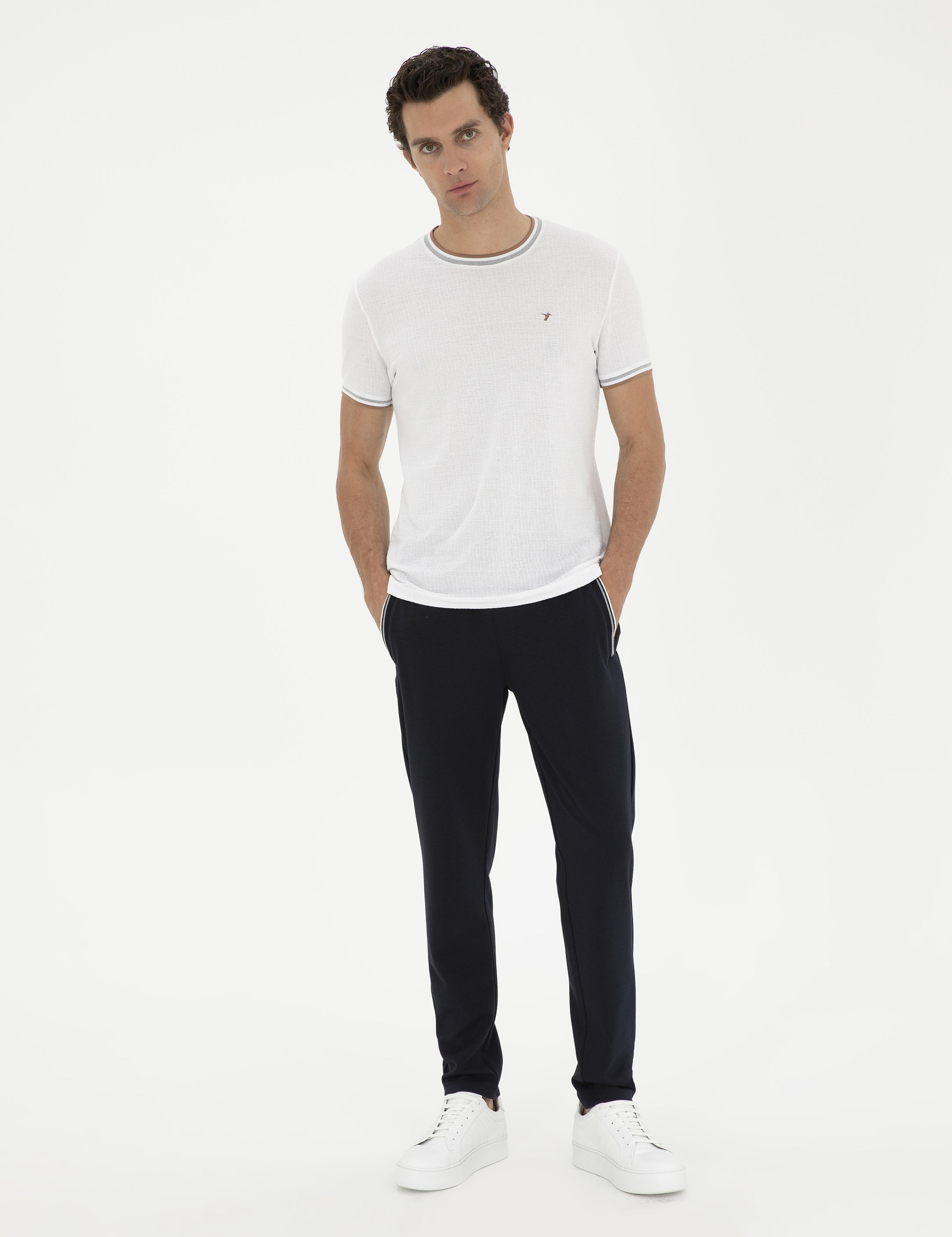 Lacivert Slim Fit Eşofman Altı - 50284607011