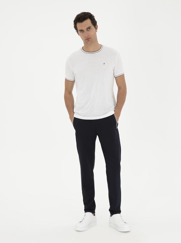Lacivert Slim Fit Eşofman Altı