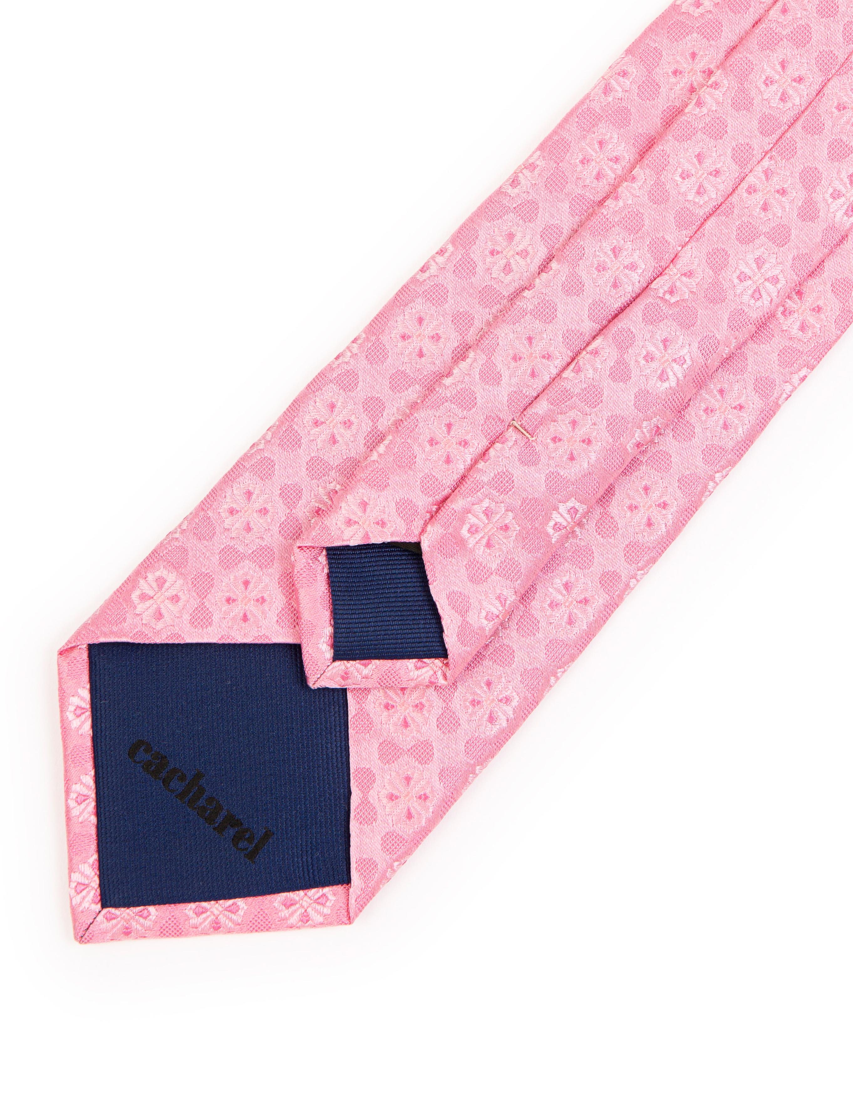 Pembe İpek Kravat - 50236507002