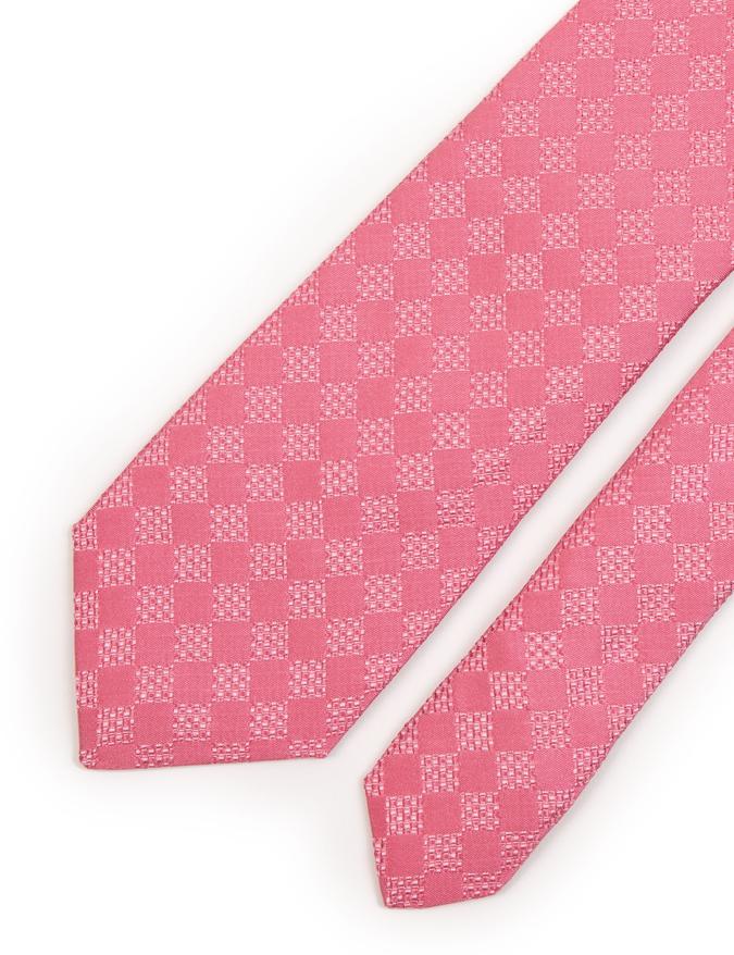 Pembe İpek Kravat