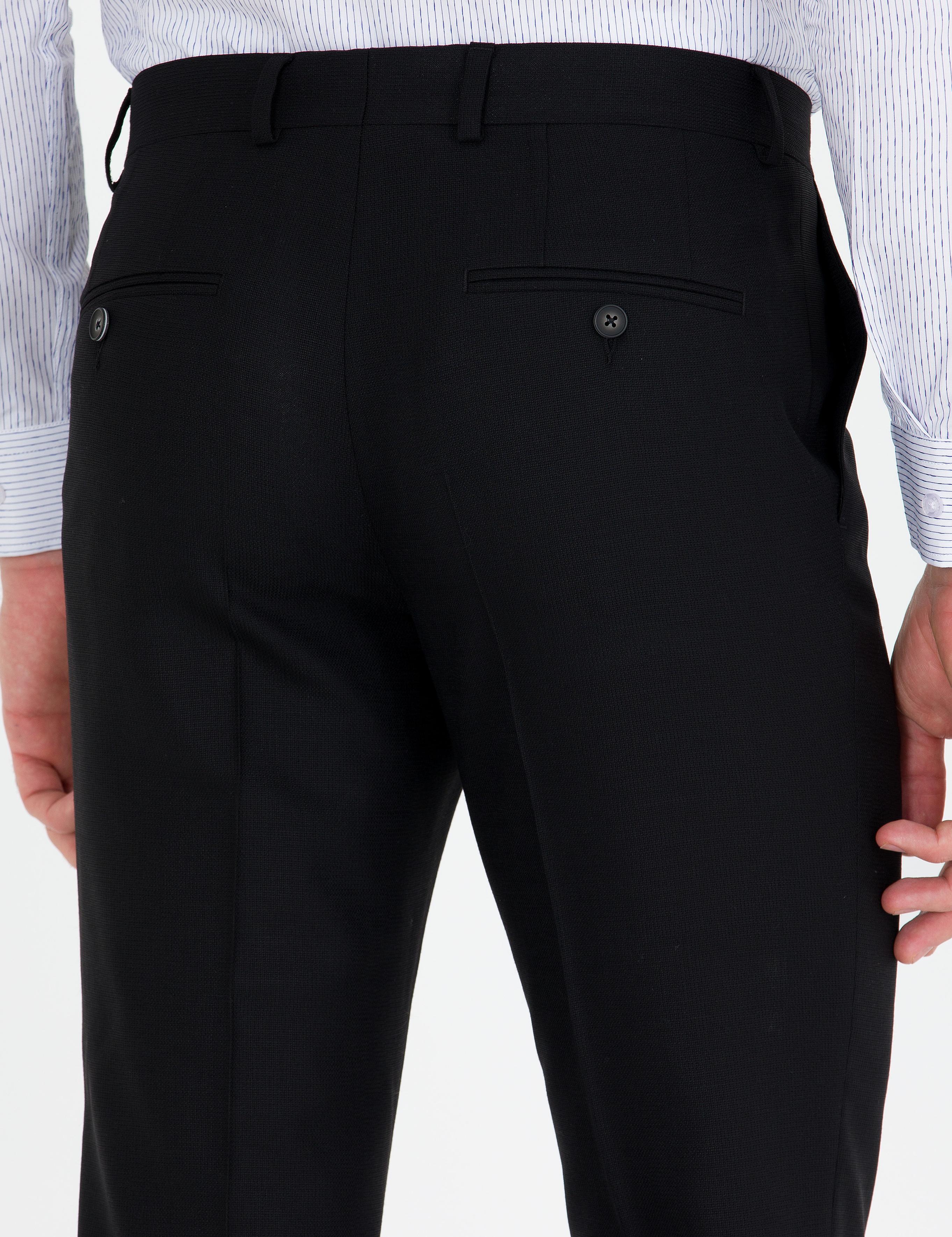 Siyah Slim Fit Kumaş Pantolon - 50260018018