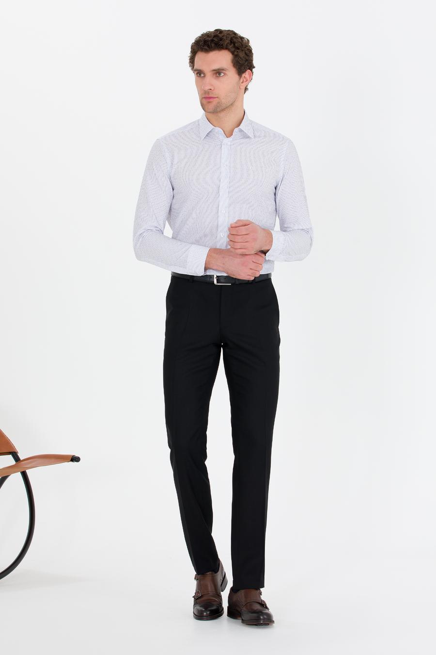 Siyah Slim Fit Kumaş Pantolon - 50260018018