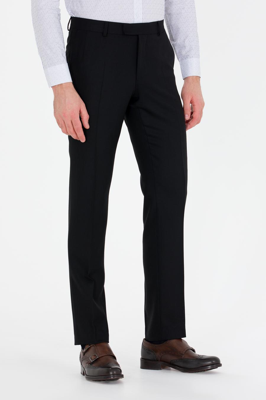 Siyah Slim Fit Kumaş Pantolon - 50260018018