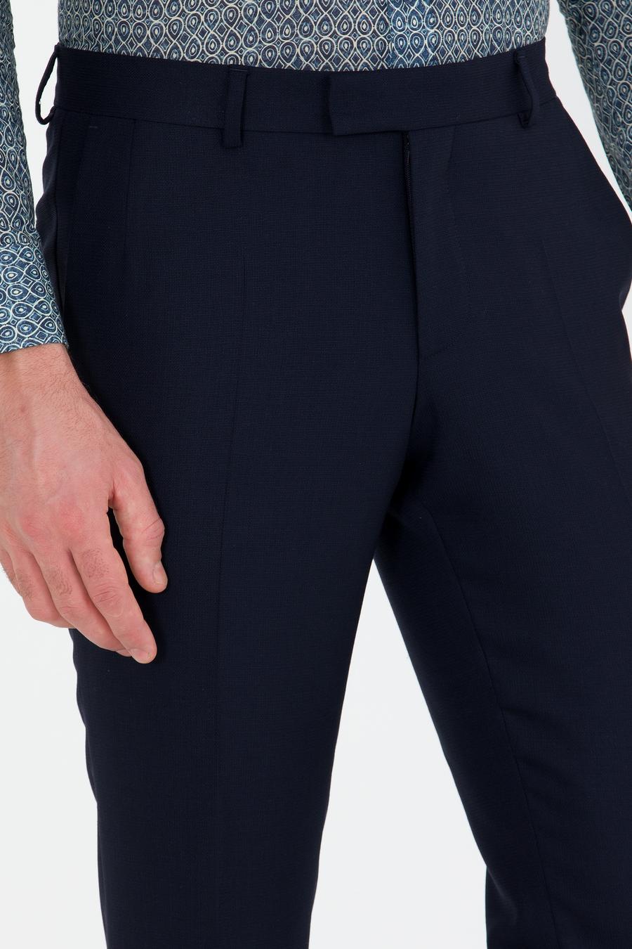 Lacivert Slim Fit Kumaş Pantolon - 50260018026