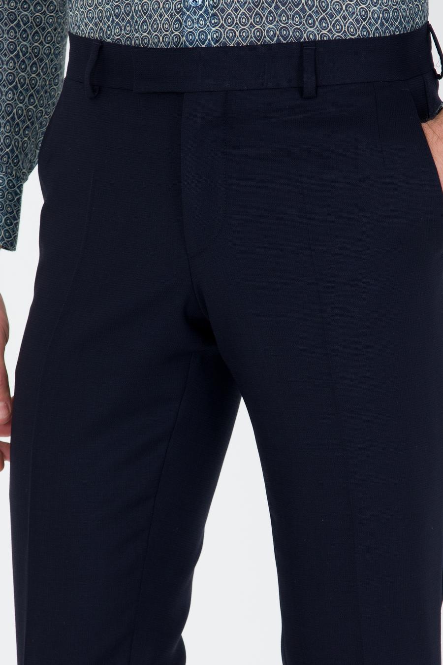Lacivert Slim Fit Kumaş Pantolon - 50260018026