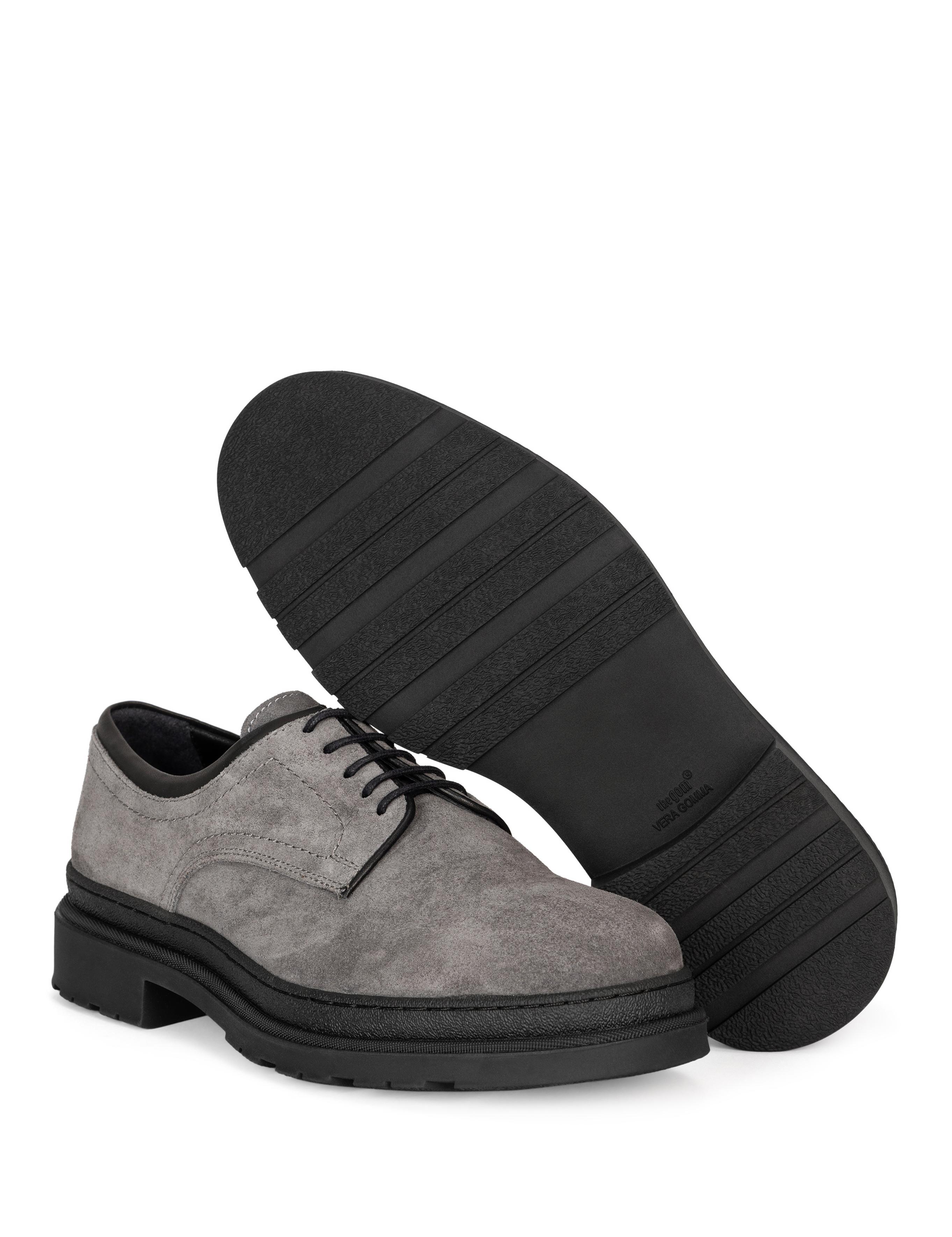 Antrasit %100 Deri Smart Casual Ayakkabı - 50259731007