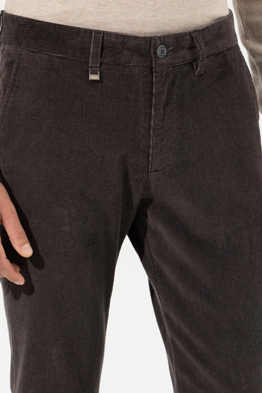 Haki Slim Fit Kanvas Pantolon - 50259416337