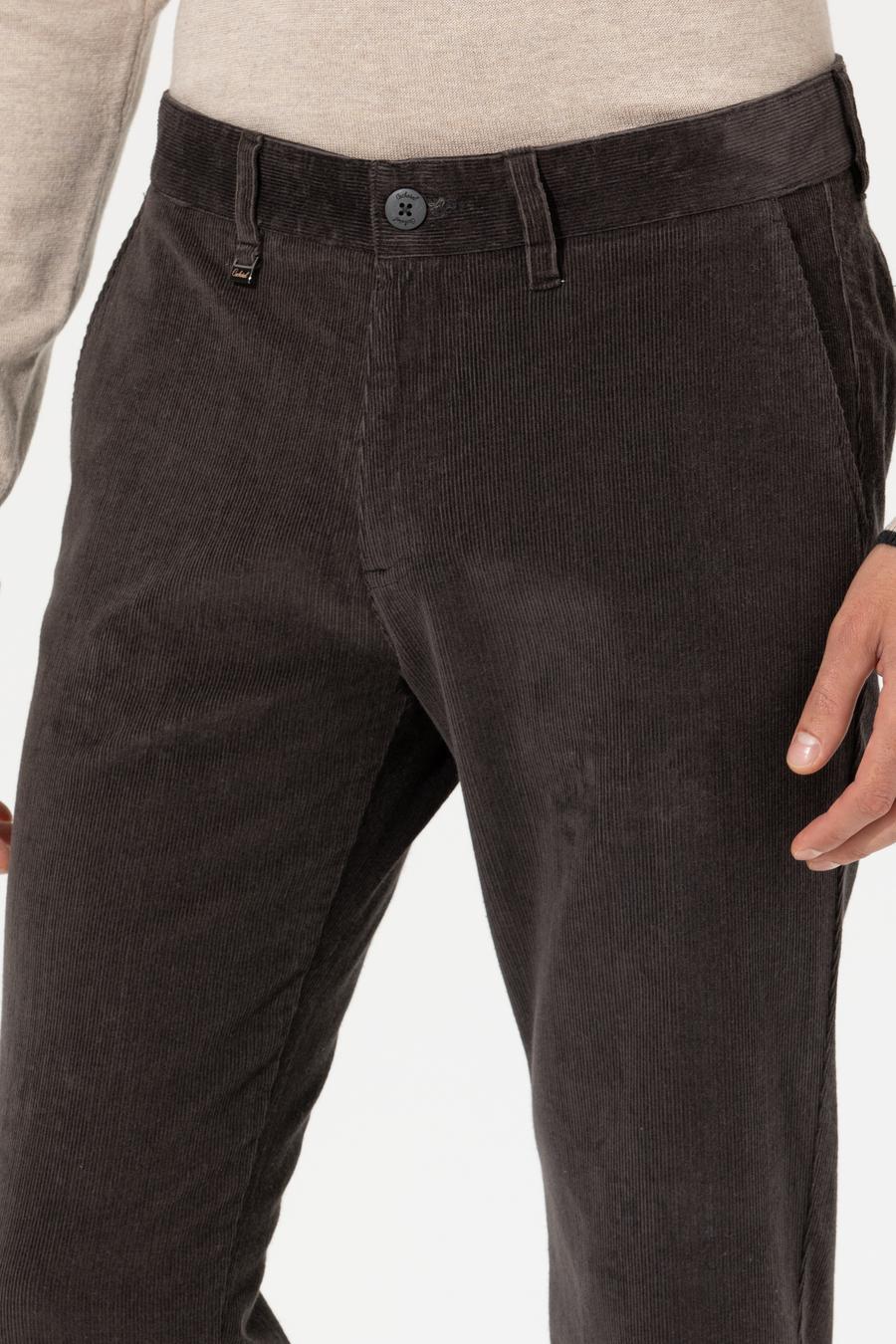 Haki Slim Fit Kanvas Pantolon - 50259416337