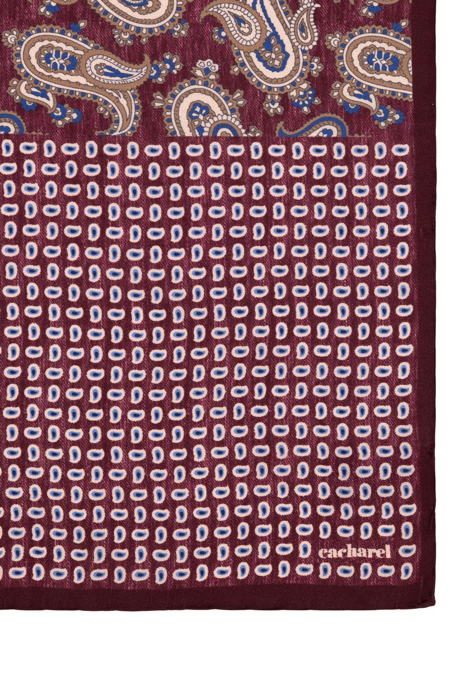 Bordo İpek Mendil - 50289780002