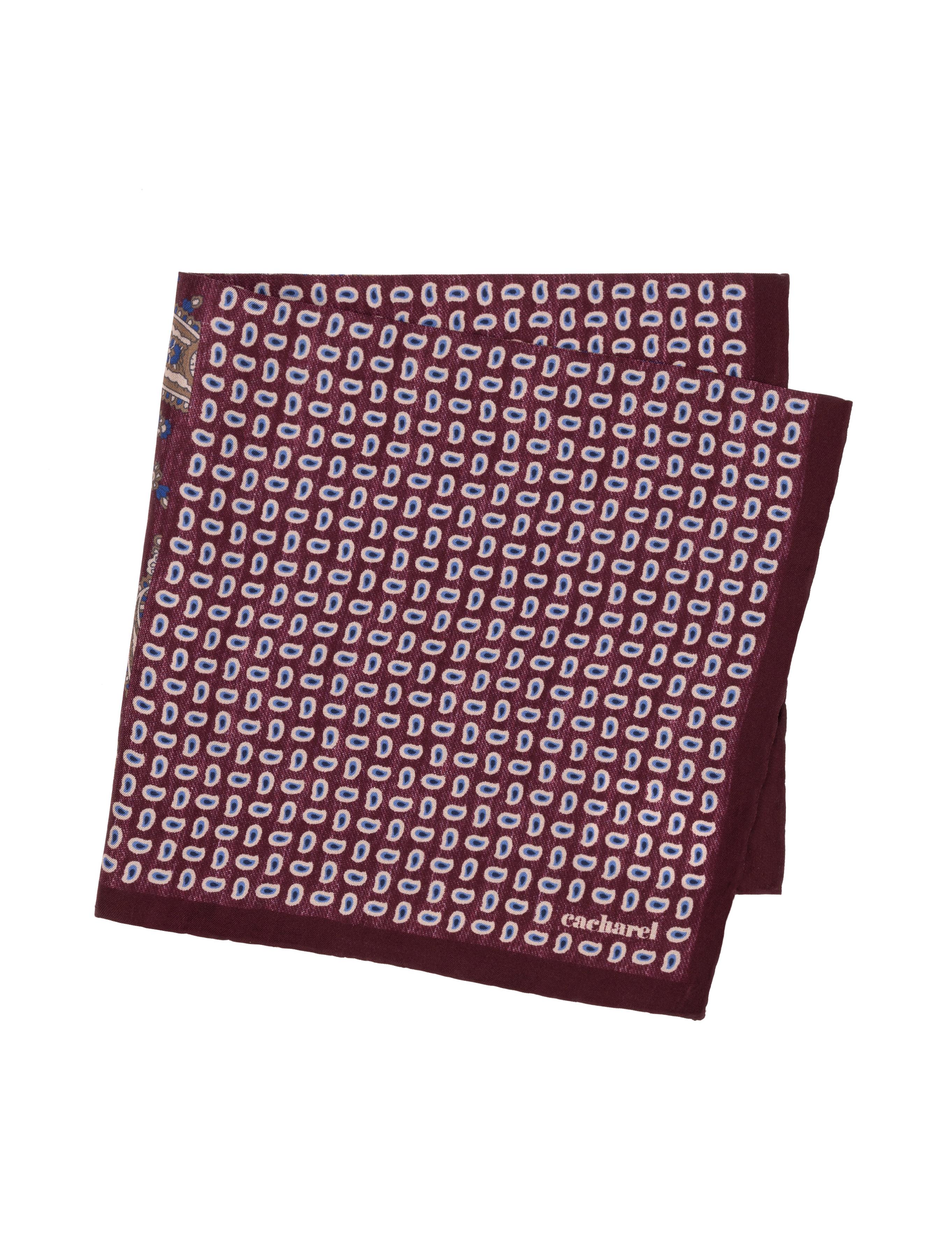 Bordo İpek Mendil - 50289780002
