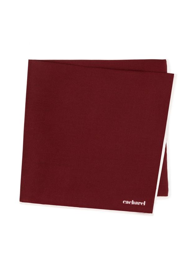 Bordo İpek Mendil