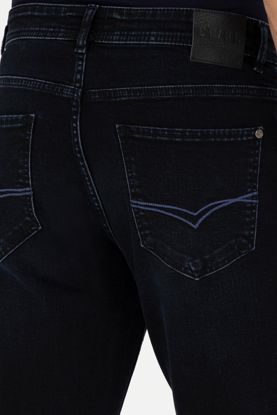 Açık Lacivert Slim Fit Pamuk Karışımlı Jean Pantolon - 50294068062