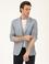 Mavi Slim Fit Keten Karışımlı Ceket
