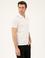 Beyaz Slim Fit Polo Yaka Merserize T-shirt