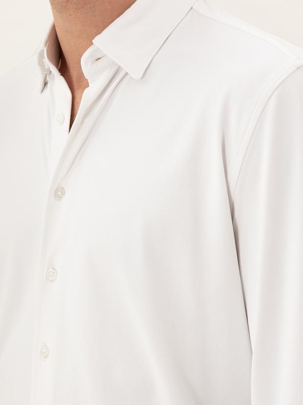 Beyaz Slim Fit Gömlek