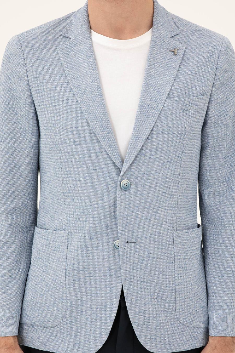 Açık Mavi Slim Fit Pamuk Karışımlı - 50285251131