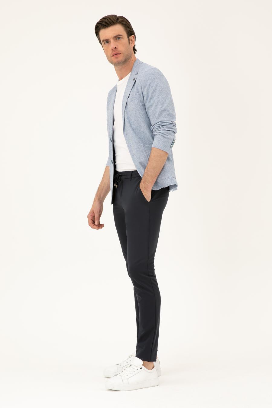 Açık Mavi Slim Fit Pamuk Karışımlı - 50285251131