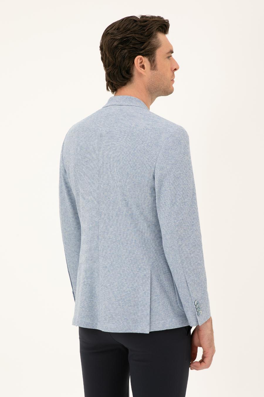 Açık Mavi Slim Fit Pamuk Karışımlı - 50285251131