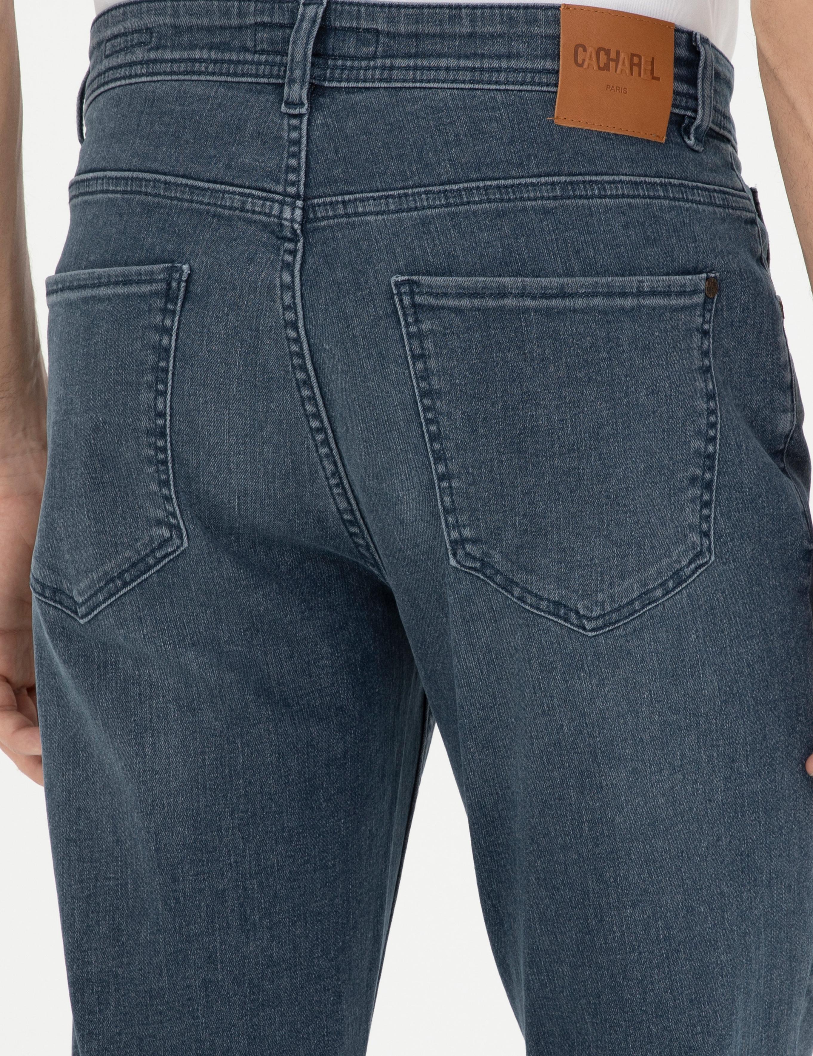 Açık Mavi Slim Fit Pamuklu Jean Pantolon - 50293998072