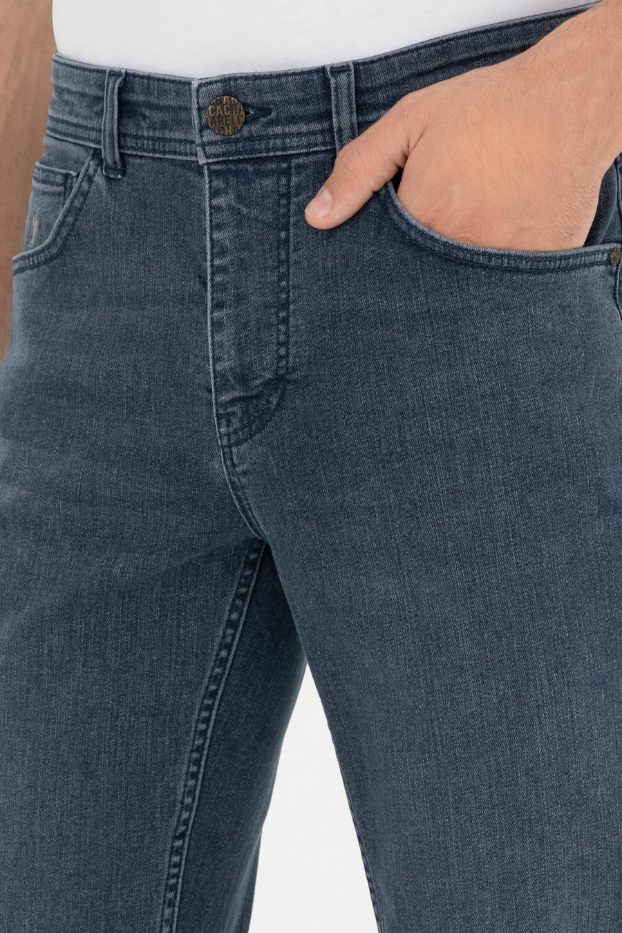 Açık Mavi Slim Fit Pamuklu Jean Pantolon - 50293998072