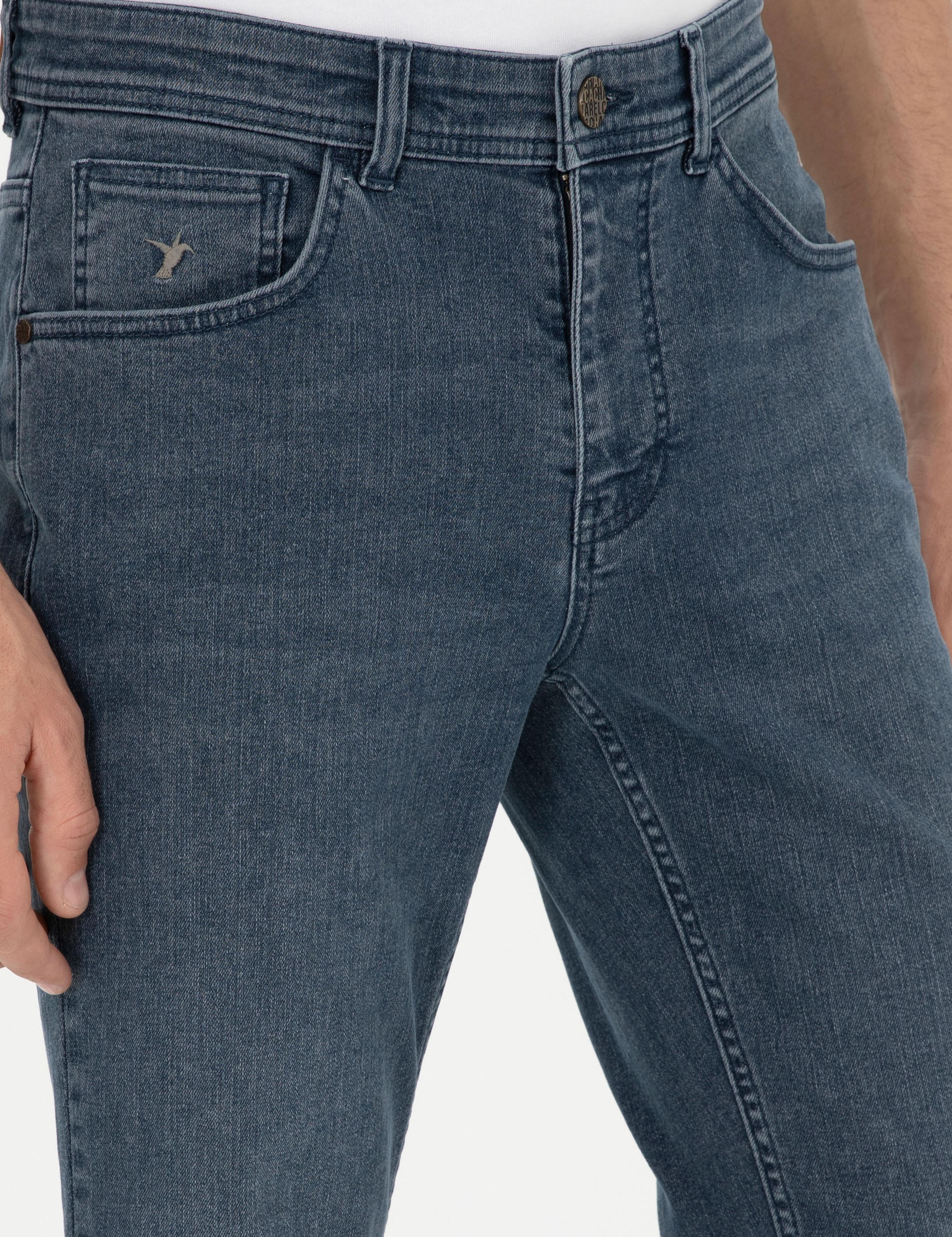 Açık Mavi Slim Fit Pamuklu Jean Pantolon - 50293998072