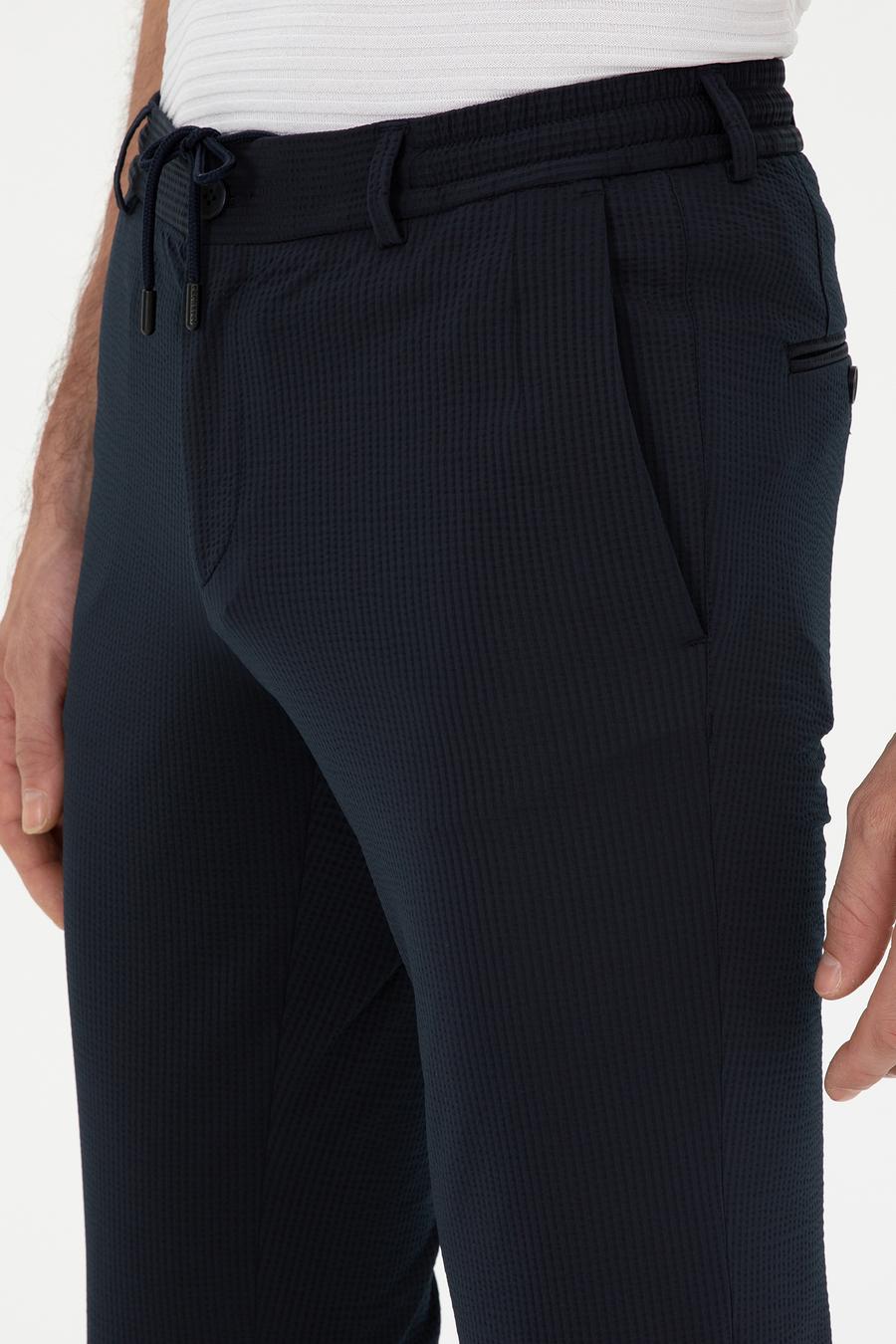 Lacivert Slim Fit Pantolon - 50284951013
