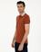 Kiremit Slim Fit Polo Yaka Merserize T-shirt