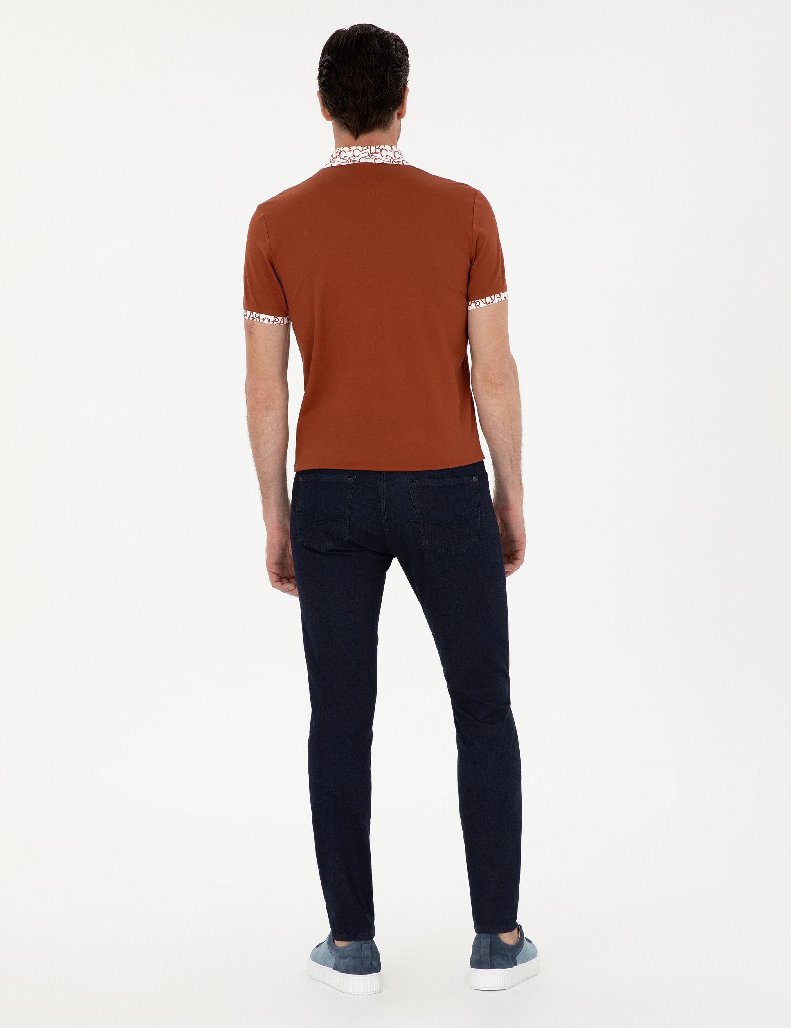 Lacivert Slim Fit Pamuk Karışımlı Jean Pantolon - 50287885033
