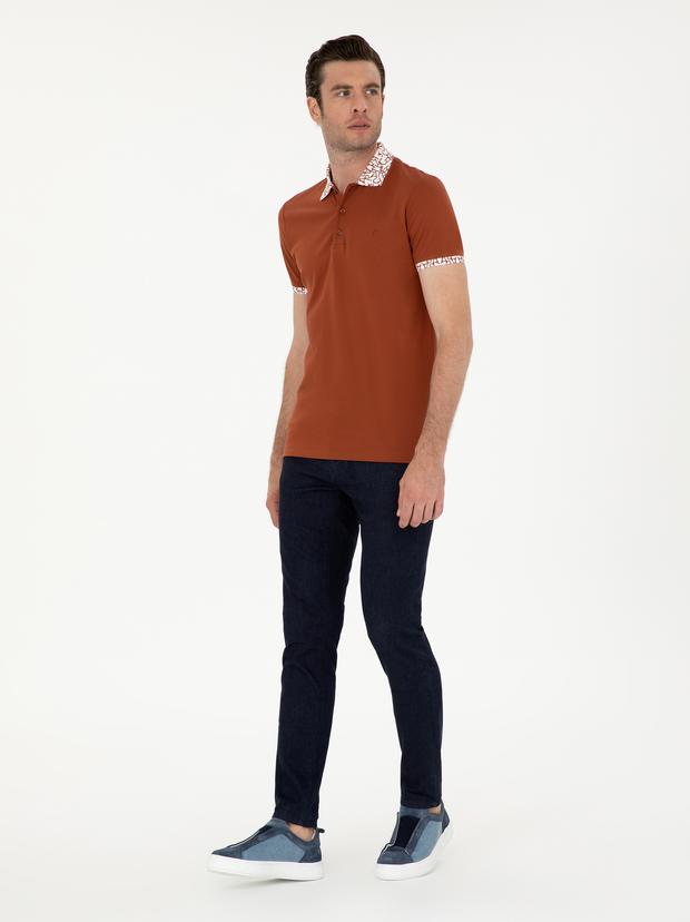 Lacivert Slim Fit Pamuk Karışımlı Jean Pantolon