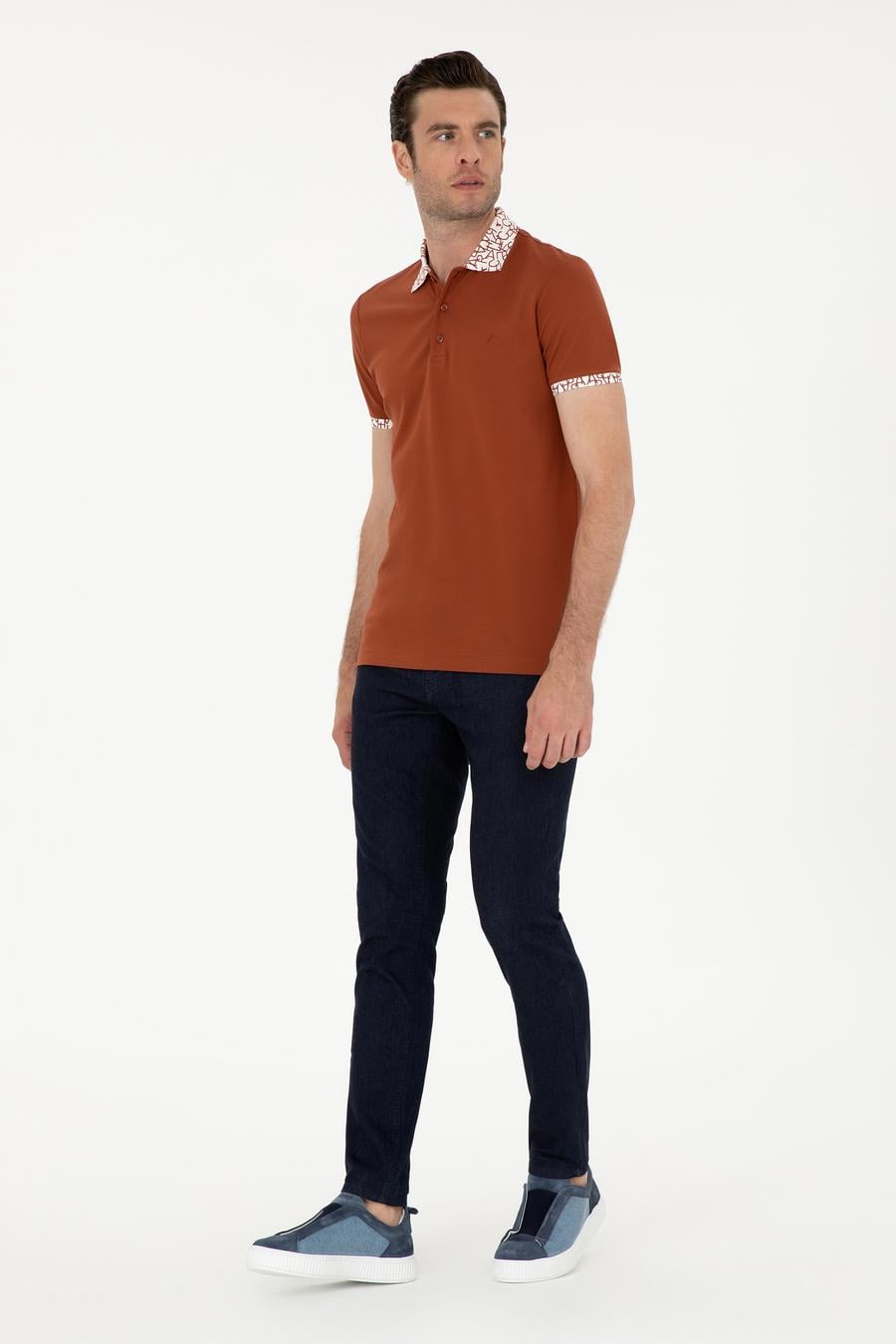 Lacivert Slim Fit Pamuk Karışımlı Jean Pantolon - 50287885033