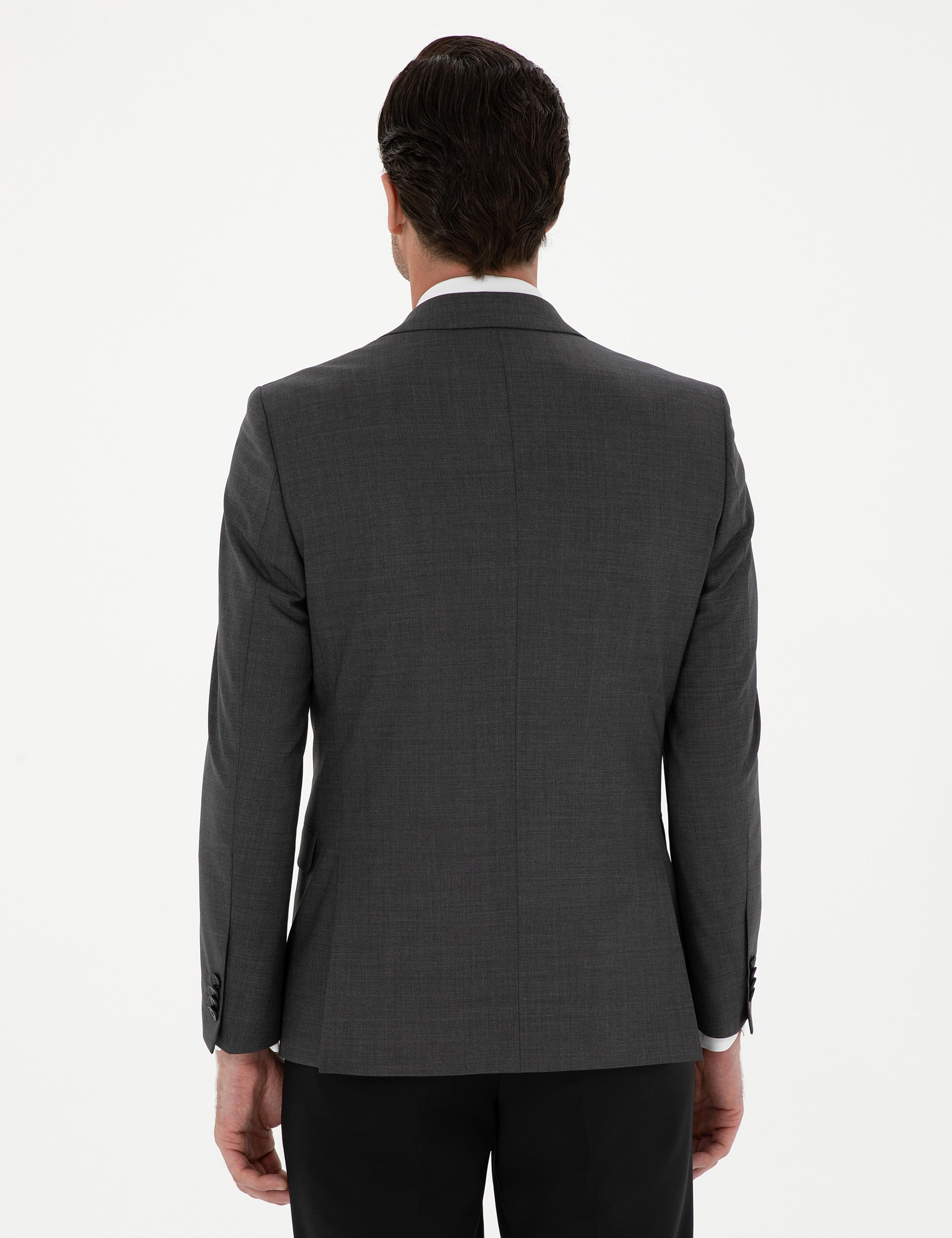 Füme Slim Fit Ceket - 50258857143