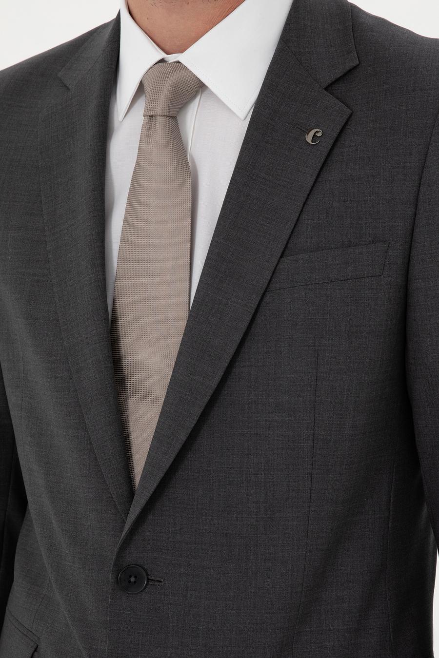 Füme Slim Fit Ceket - 50258857143