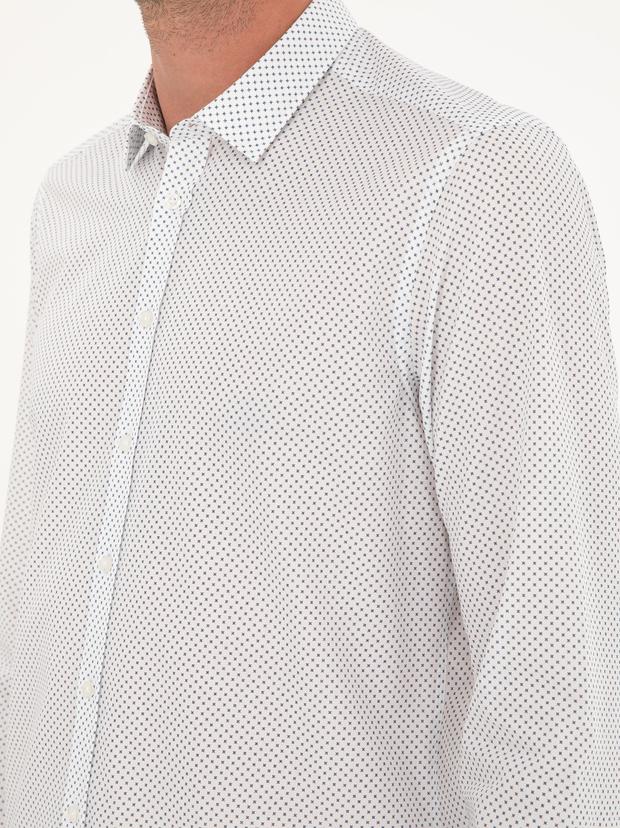 Lacivert Slim Fit Gömlek