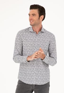 Haki Slim Fit Uzun Kollu Gömlek
