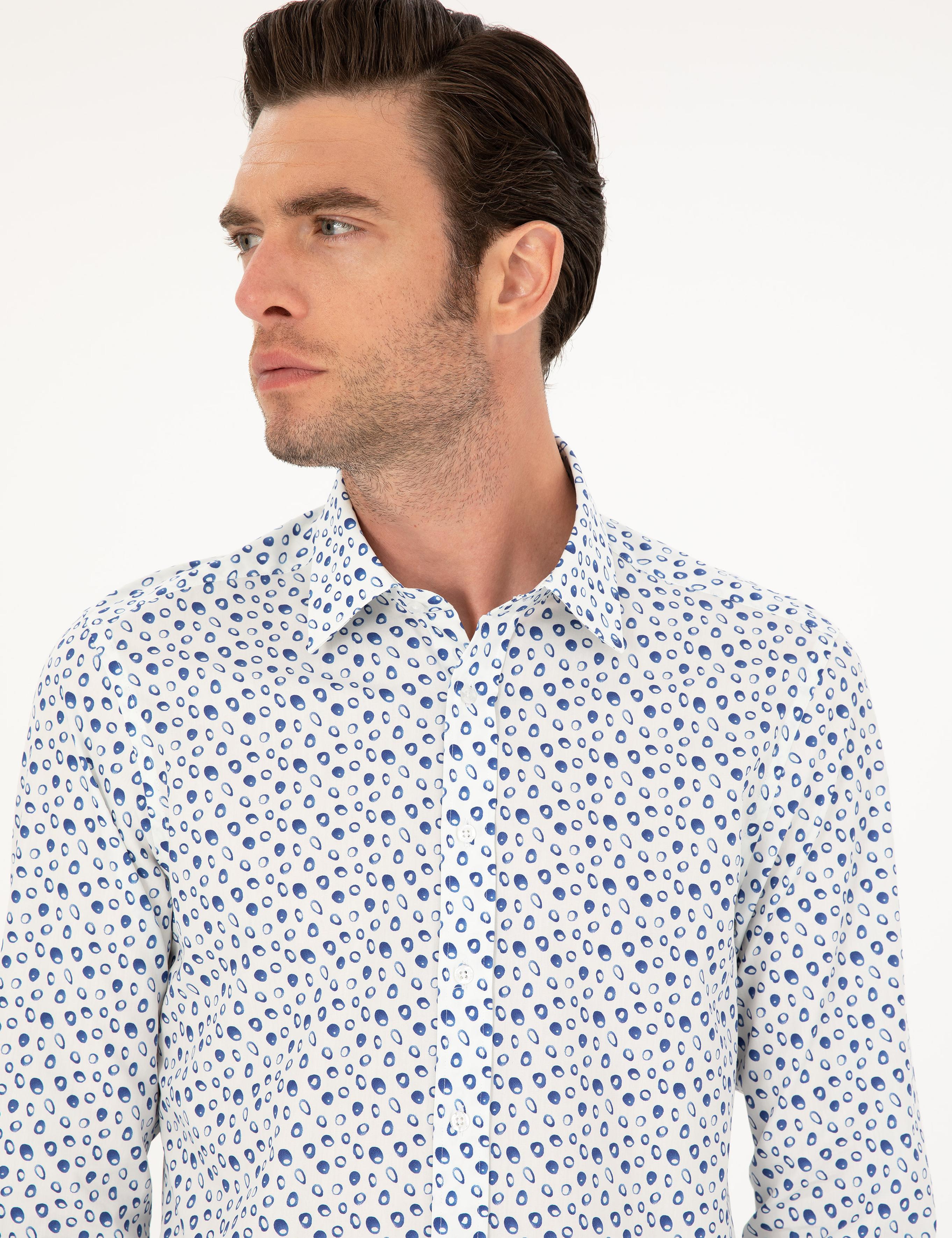 Mavi Slim Fit Uzun Kollu Gömlek - 50233358006