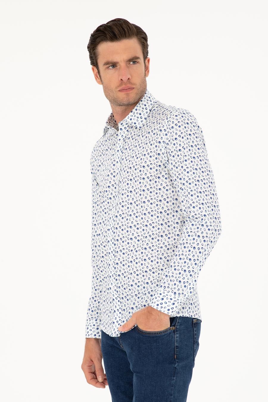 Mavi Slim Fit Uzun Kollu Gömlek - 50233358006