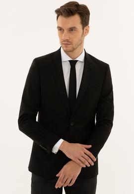 Siyah Slim Fit Ceket