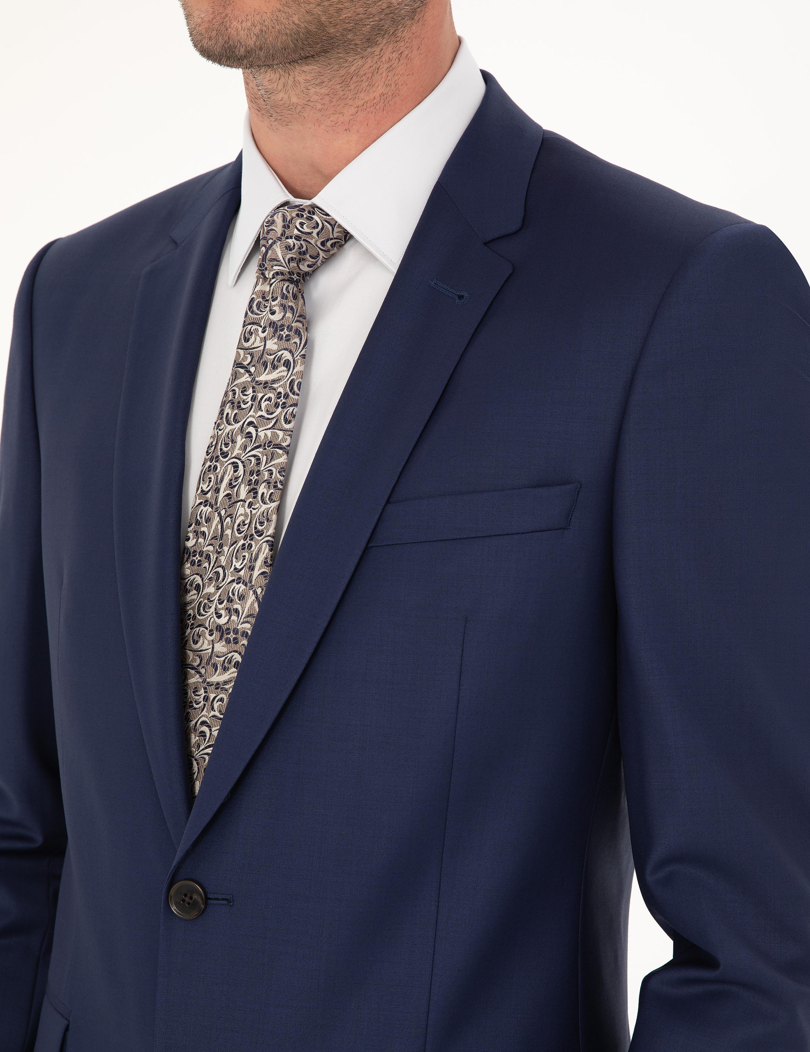 İndigo Slim Fit Ceket - 50187412068