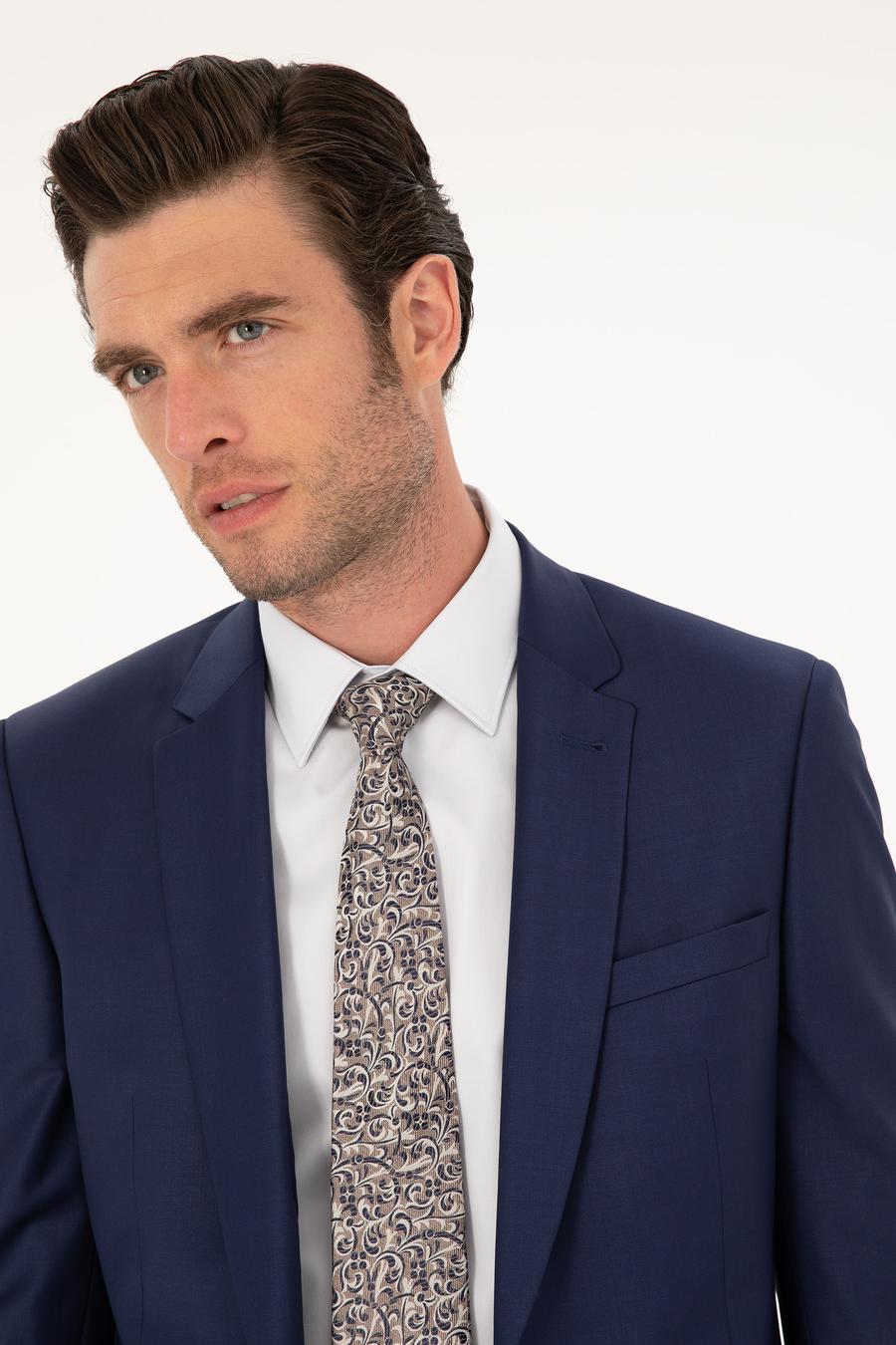 İndigo Slim Fit Ceket - 50187412068