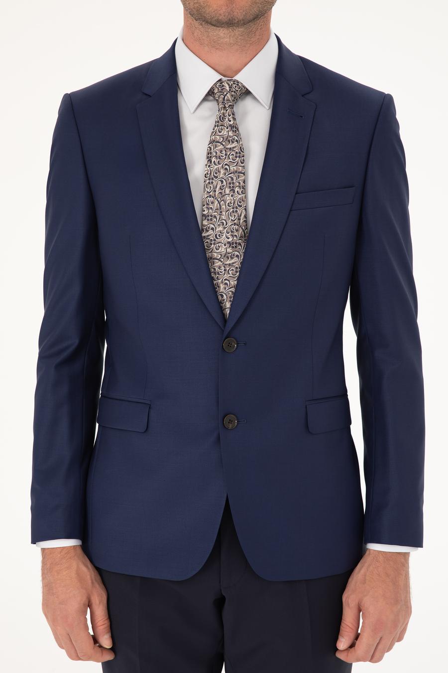 İndigo Slim Fit Ceket - 50187412068