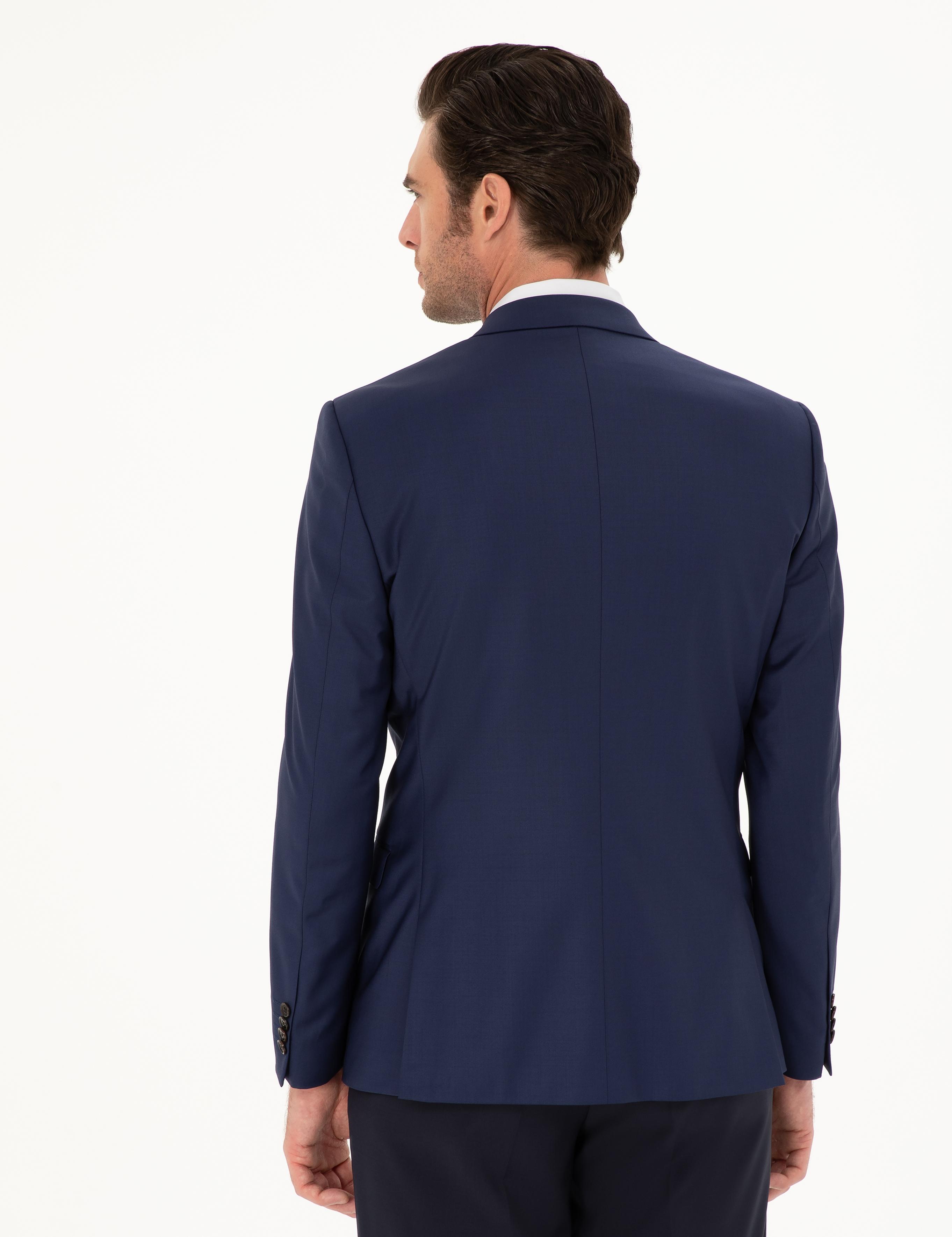 İndigo Slim Fit Ceket - 50187412068