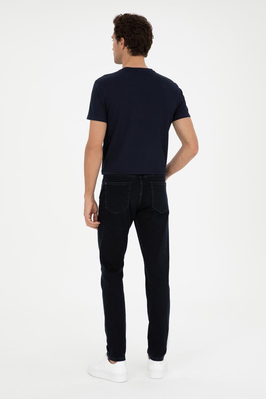 Lacivert Slim Fit Jean Pantolon - 50294181077