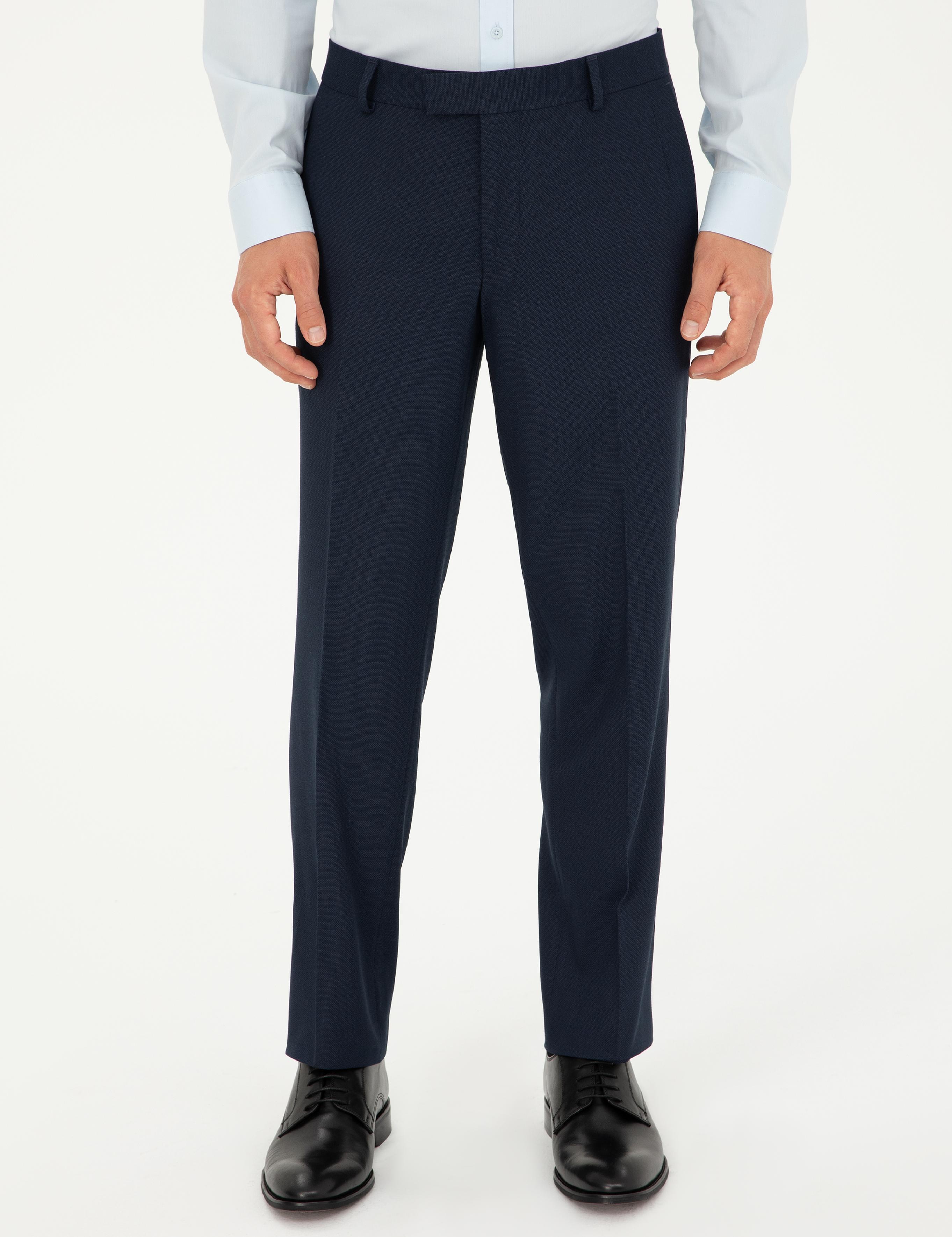 Lacivert Slim Fit Kumaş Pantolon - 50293817003