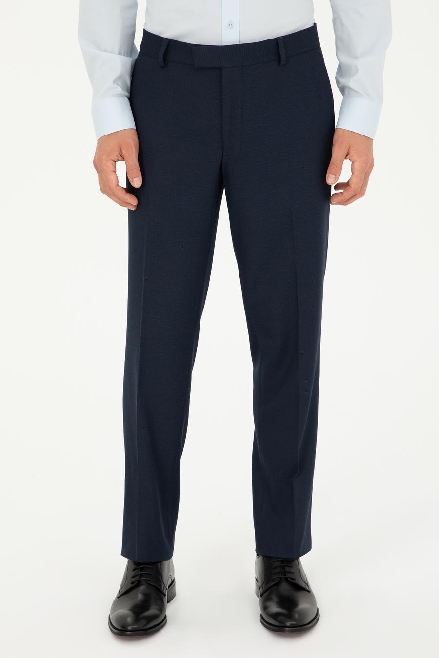 Lacivert Slim Fit Kumaş Pantolon - 50293817003