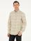 Açık Kahverengi Slim Fit Uzun Kollu Gömlek