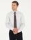 Açık Gri Slim Fit Uzun Kollu Basic Gömlek