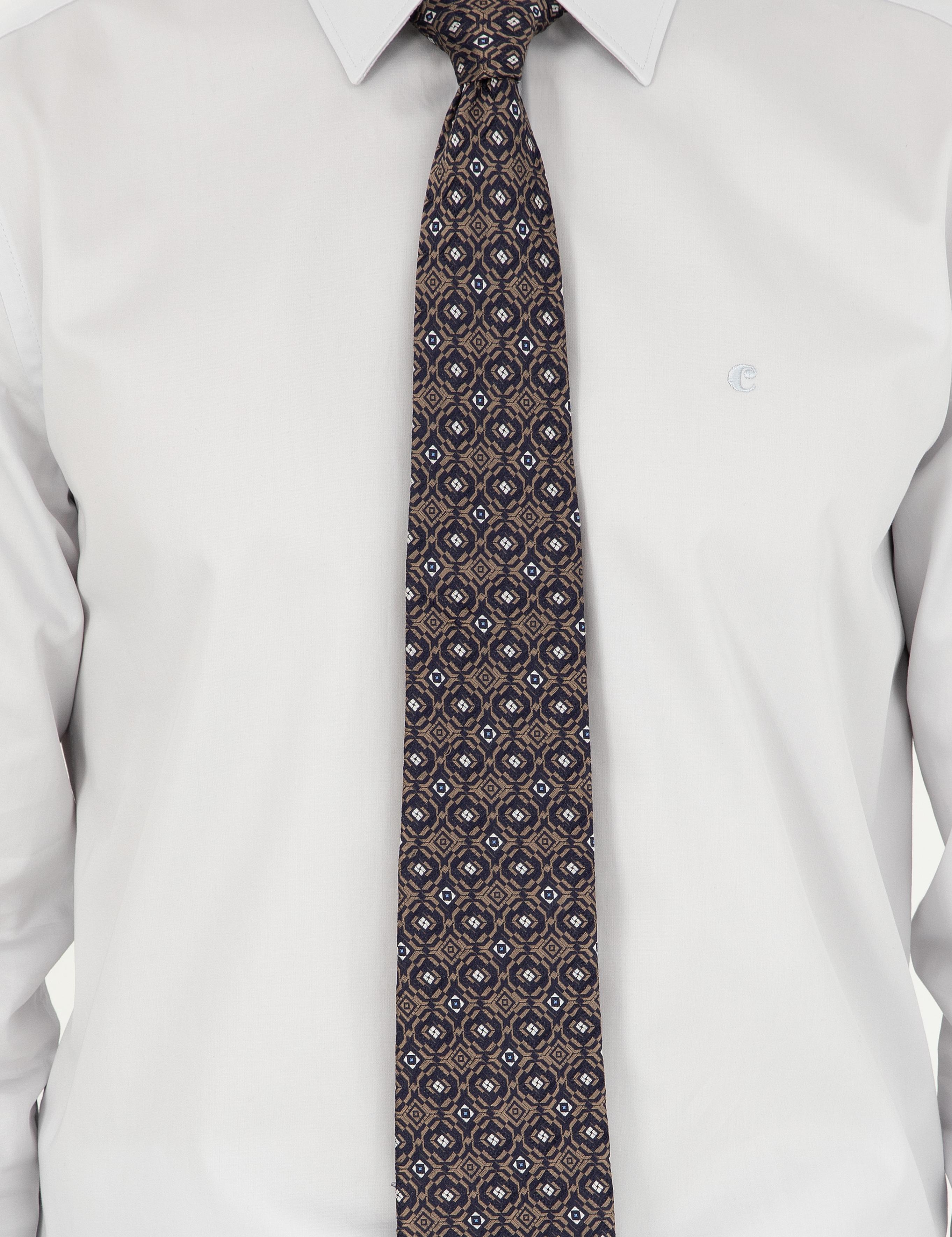 Açık Gri Slim Fit Uzun Kollu Basic Gömlek - 50270154092