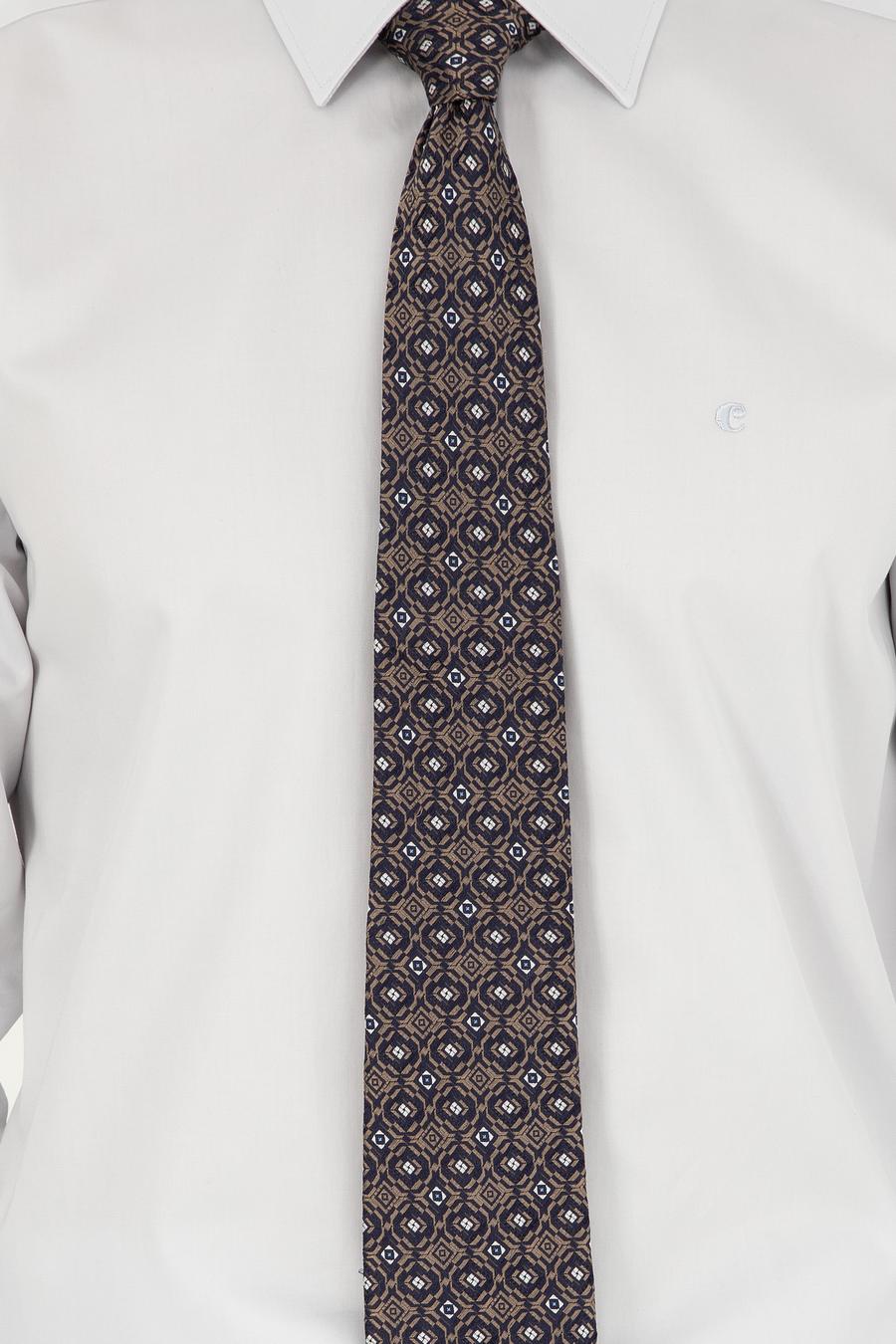 Açık Gri Slim Fit Uzun Kollu Basic Gömlek - 50270154092