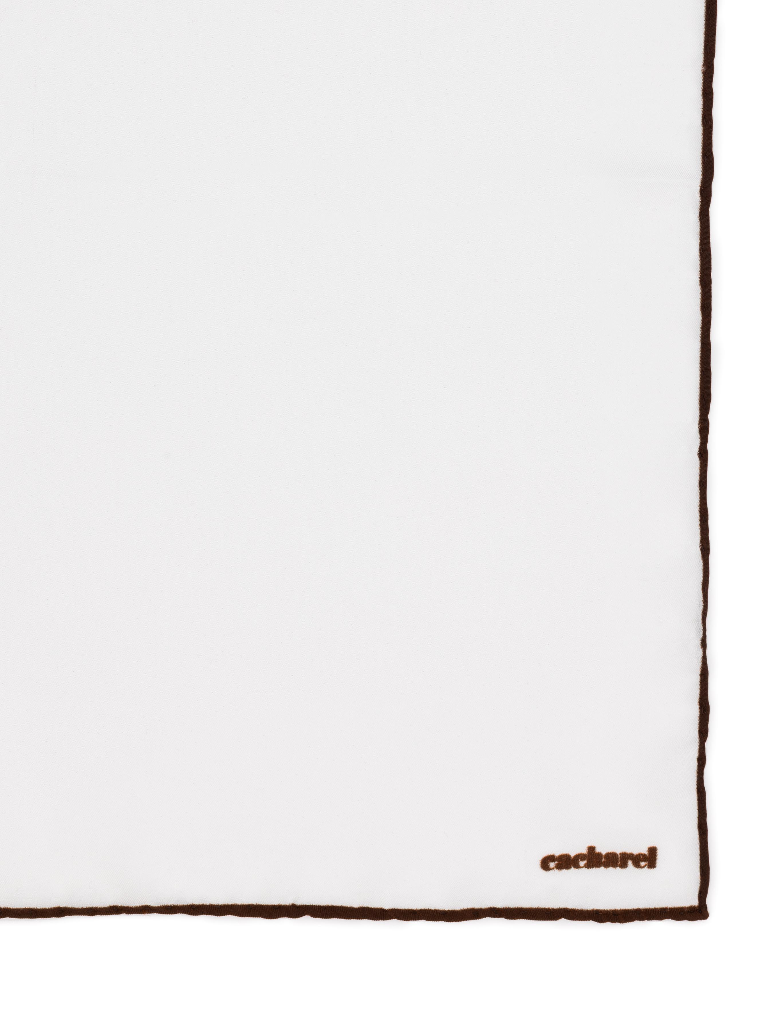 Kahverengi Basic İpek Mendil - 50299044006