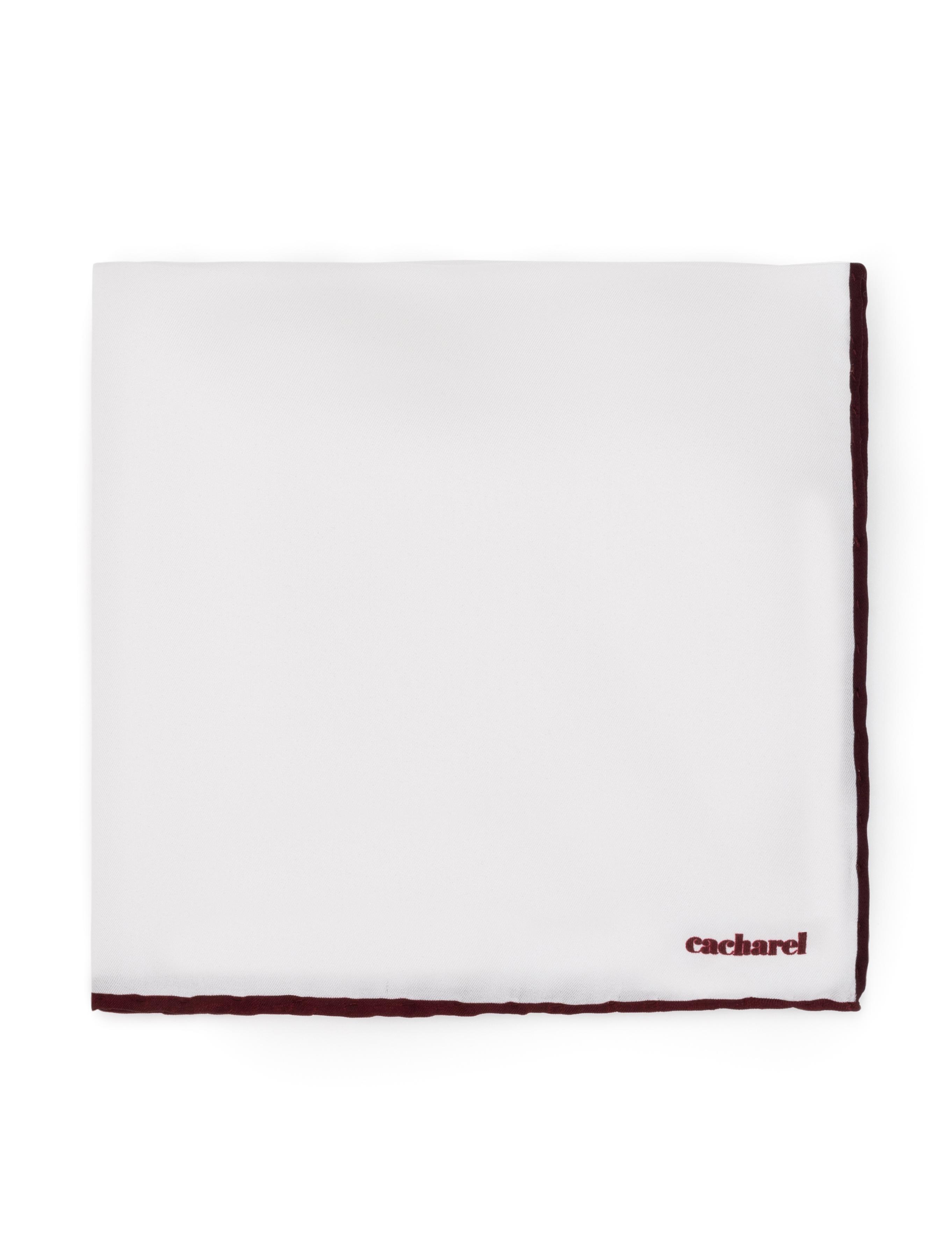 Bordo Basic İpek Mendil - 50299044008